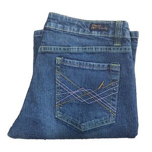 Citizens of Humanity Jeans Women 30 Kelly Low Rise Bootcut Blue Stretch USA #482